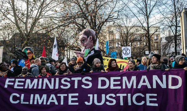Protesters March In Katowice Amid Climate Summit