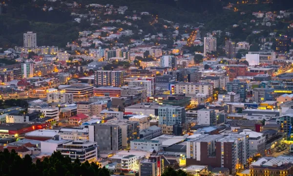 wellington at night rnz