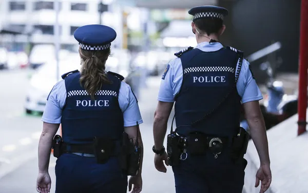 police officers on the beat RNZ Richard Tindiller