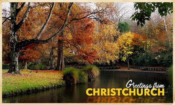 Christchurch postcard