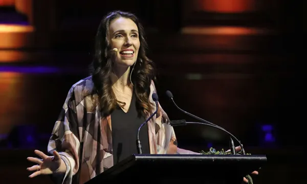 Jacinda Ardern Delivers Good Governance Speech At Melbourne Town Hall
