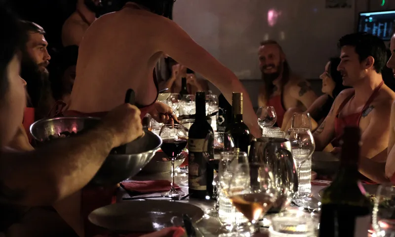 the naked dinner