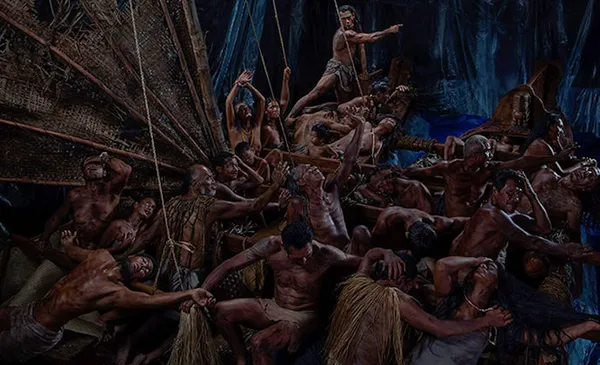 The Arrival, Greg Semu, 2014-15, C-Type photograph. Courtesy of the artist.