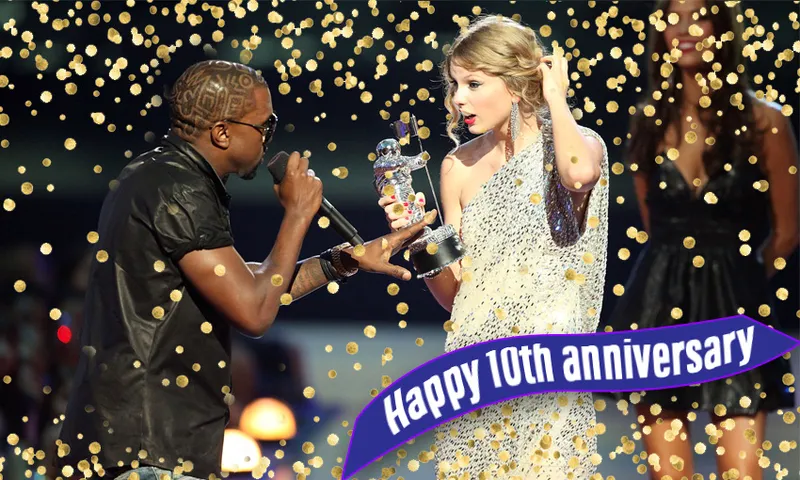 taylor swift kanye west 2009 vmas