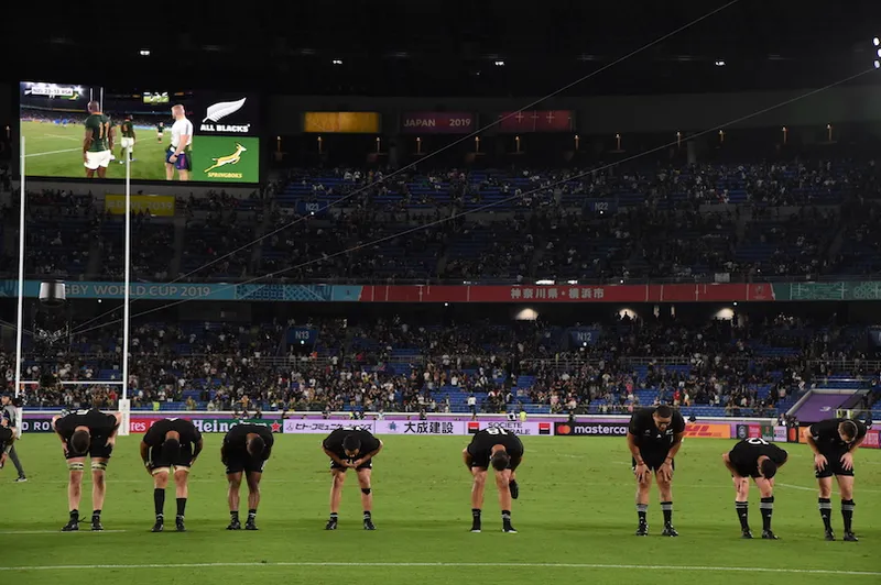 New Zealand v South Africa - Rugby World Cup 2019: Group B
