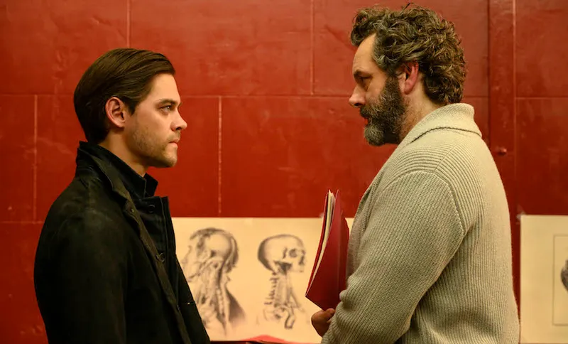 PRODIGAL SON: L-R: Tom Payne and Michael Sheen in PRODIGAL SON, premiering on FOX. © 2019 FOX MEDIA LLC. Cr: David Gi...