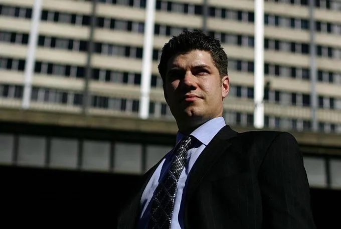 Personal Investor Jarrod Kerr, Economist for JP Morgan. 16 June 2005. AFR Photo