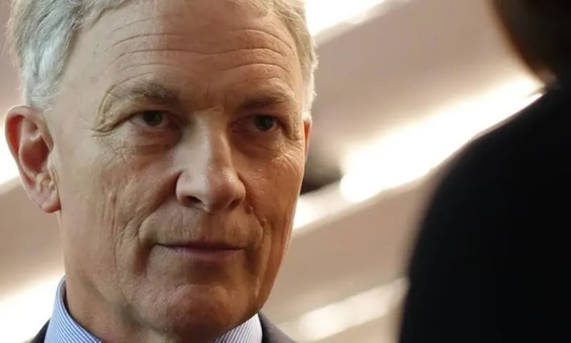 Phil Goff Stern Face