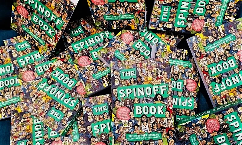 Spinoff book covers