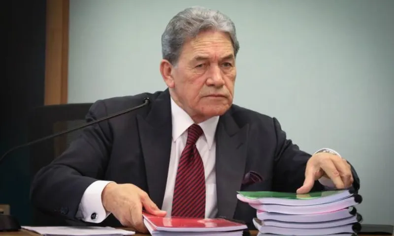 winston peters in high court rnz patrice allen