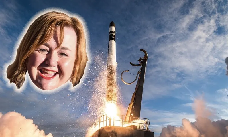 Megan Woods rocket