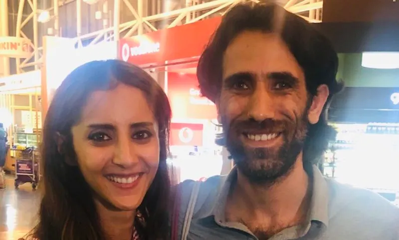 Golriz Ghahraman and Behrouz Boochani. Photo: supplied