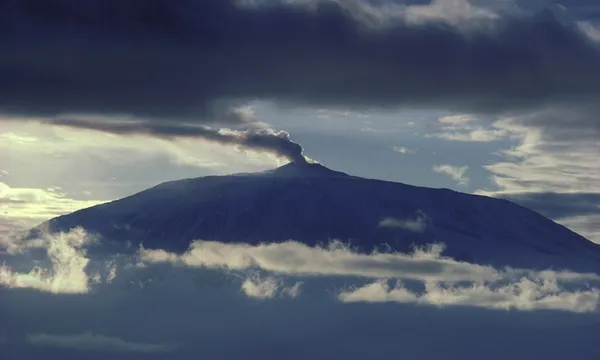 mt. erebus, volcano
