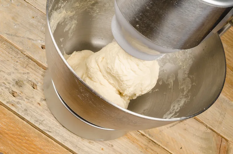 Kneading dough
