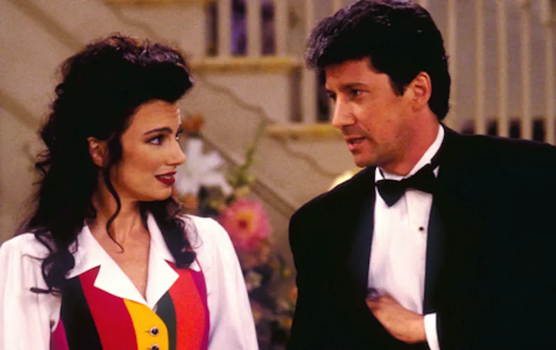 Fran Drescher and the man only known as Mister Sheffield