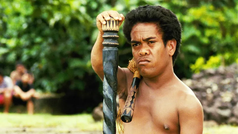 Fa'afiaula Sagote, the lead actor in The Orator.