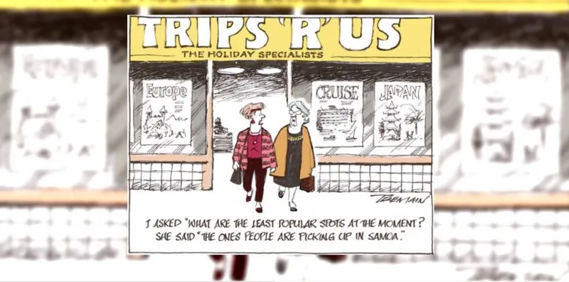 The Tremain cartoon