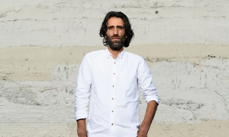 Former Manus Island Detainee Behrouz Boochani Poses For Portraits Following Arrival In New Zealand