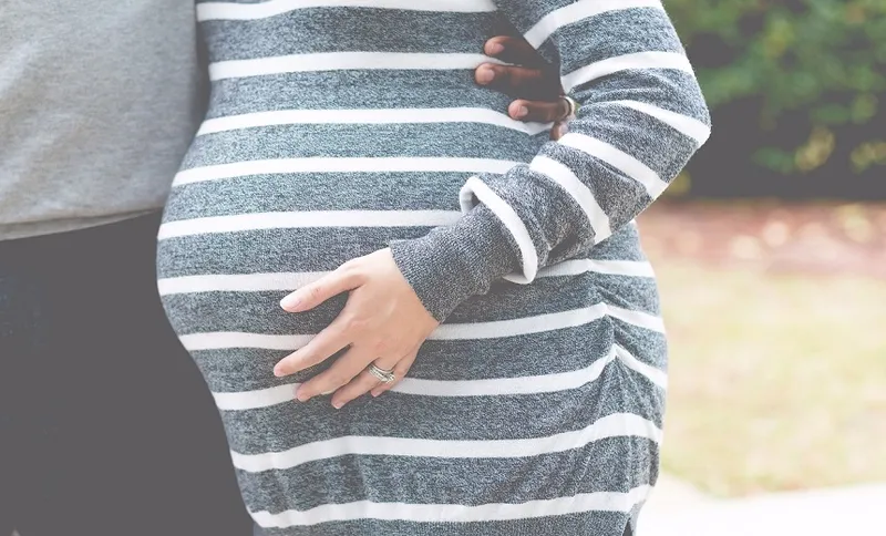 Pregnant belly