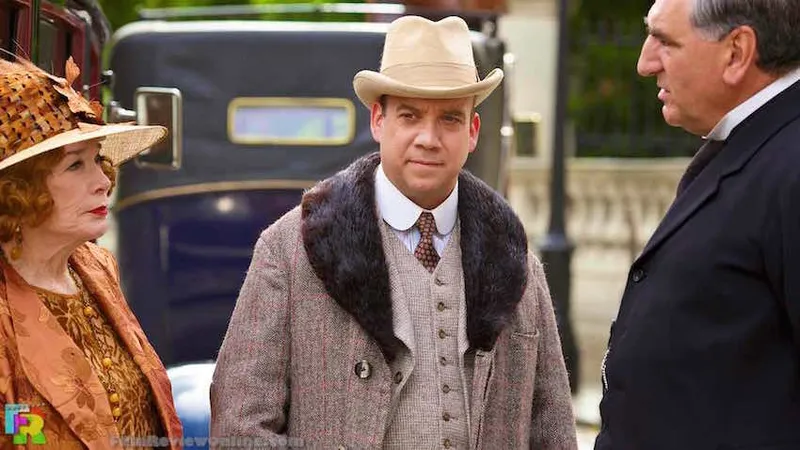 Downton Abbey Series 4 Special - Shirley Maclaine, Paul Giamatti and jim Carter