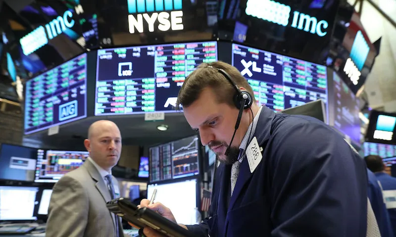 NYSE Stock exchange money