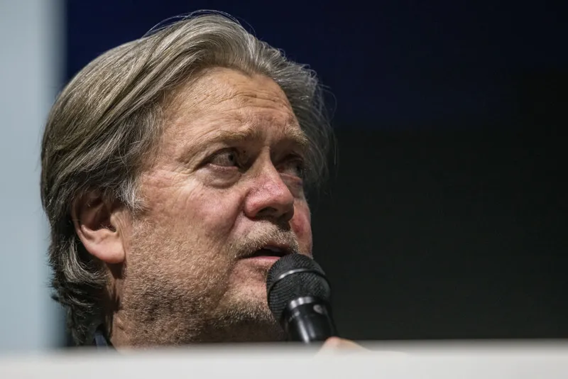 Steve Bannon Speaks At Zurich Event