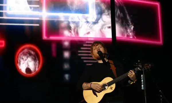 Ed Sheeran Performs In Auckland