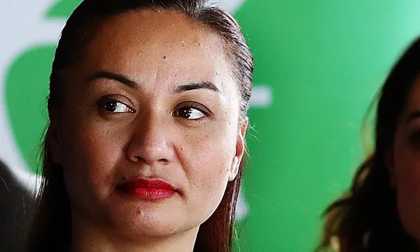 Marama Davidson at the Green Party relaunch August 2017