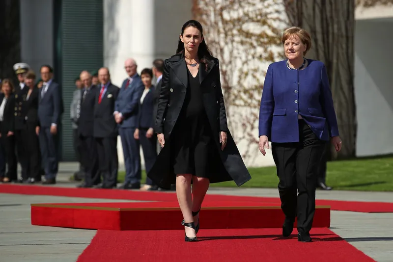 New Zealand Prime Minister Ardern Visits Berlin