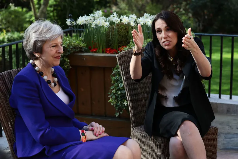 Commonwealth Leaders Hold Bilateral Talks With Theresa May