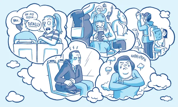 5 people on public transport header