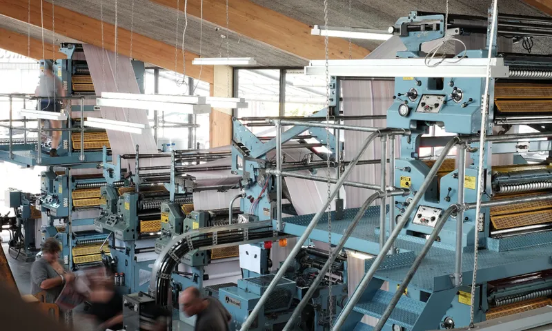 Greymouth Star printing presses