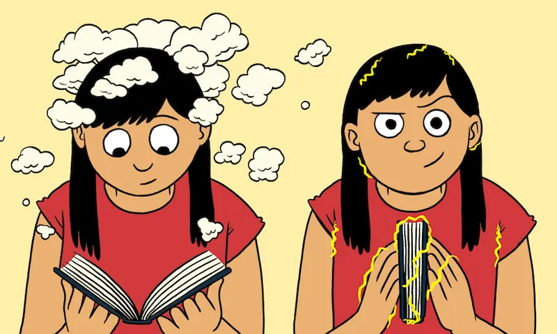 girl reading