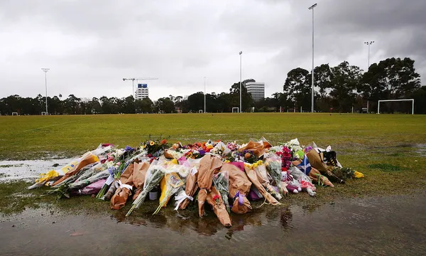 Tributes To Eurydice Dixon At Princes Park In Memoriam