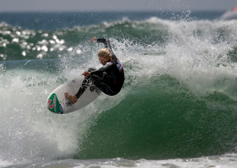 HUNTINGTON BEACH, CA ? AUGUST 2, 2010 Three?time world champion surfer Stephanie Gilmore, of Austra