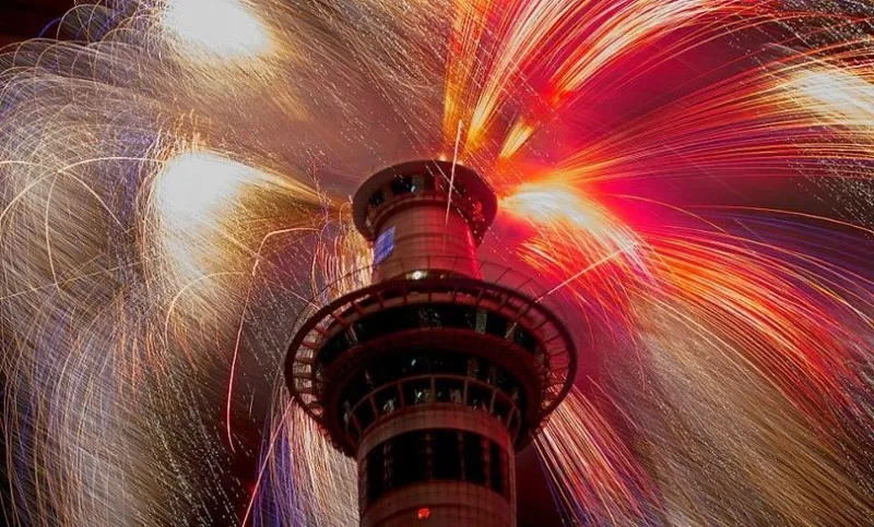 New Years Eve Fireworks In New Zealand