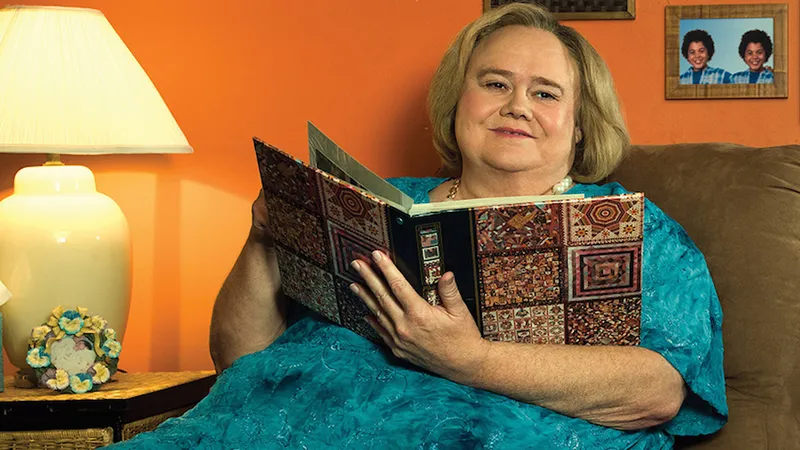 Baskets -- Pictured: Louie Anderson as Christine Baskets. CR: Frank Ockenfels/FX