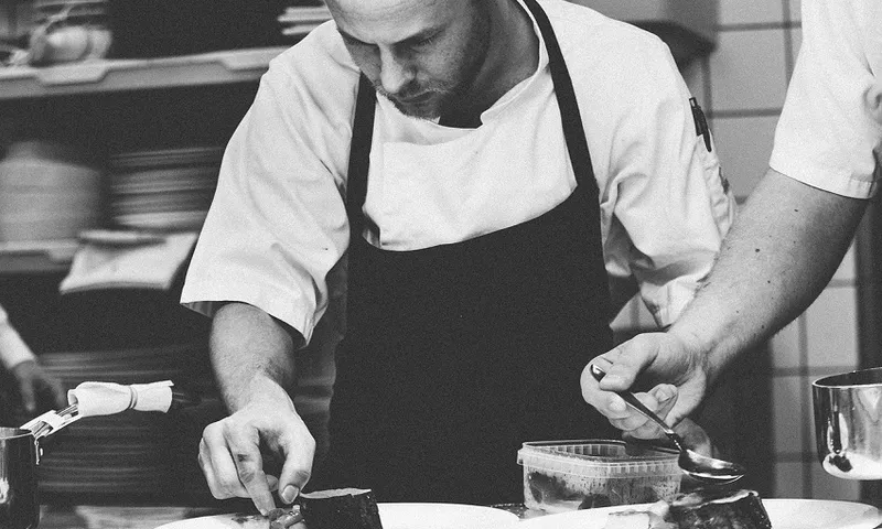chef kitchen fine dining
