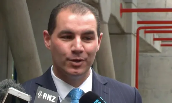Jami-lee ross speaking outside wellington central police station radio nz live stream