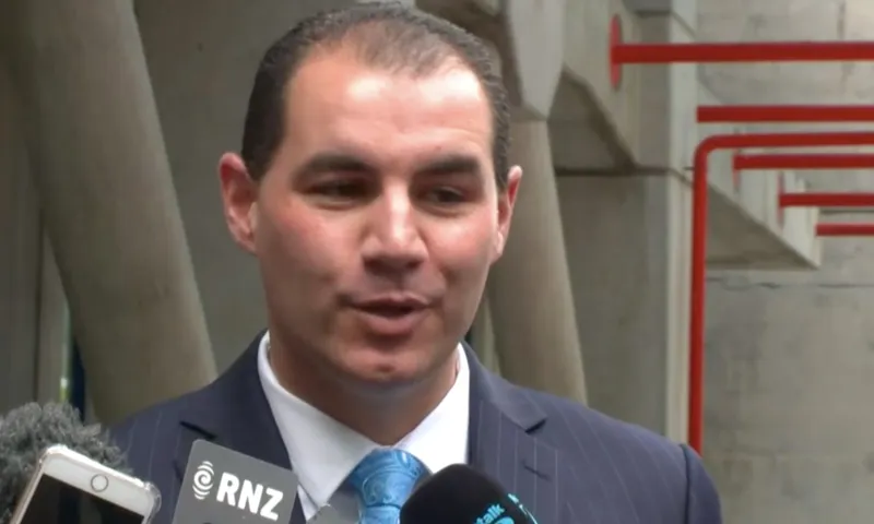 Jami-lee ross speaking outside wellington central police station radio nz live stream