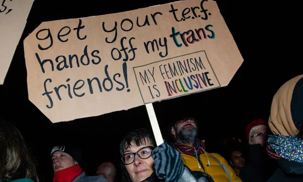 Trans Solidarity Rally in Amsterdam