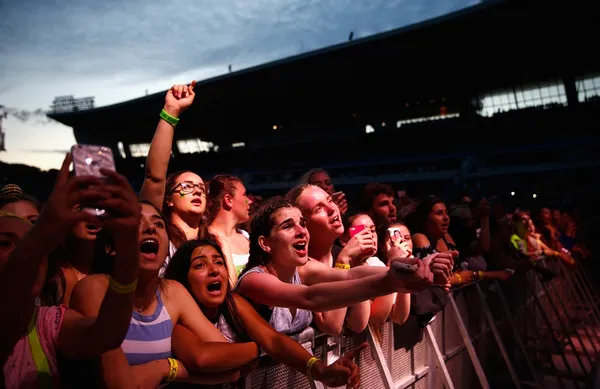 Ed Sheeran Performs In Auckland