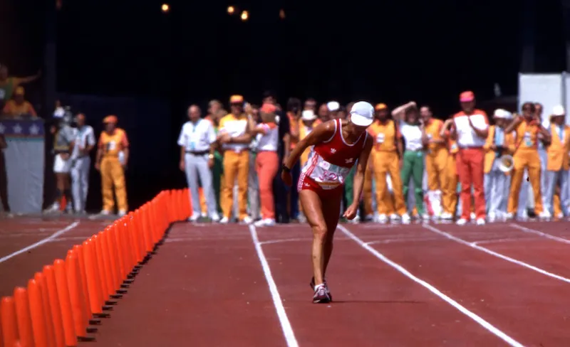 Women's Track Marathon Competition At The 1984 Summer Olympics