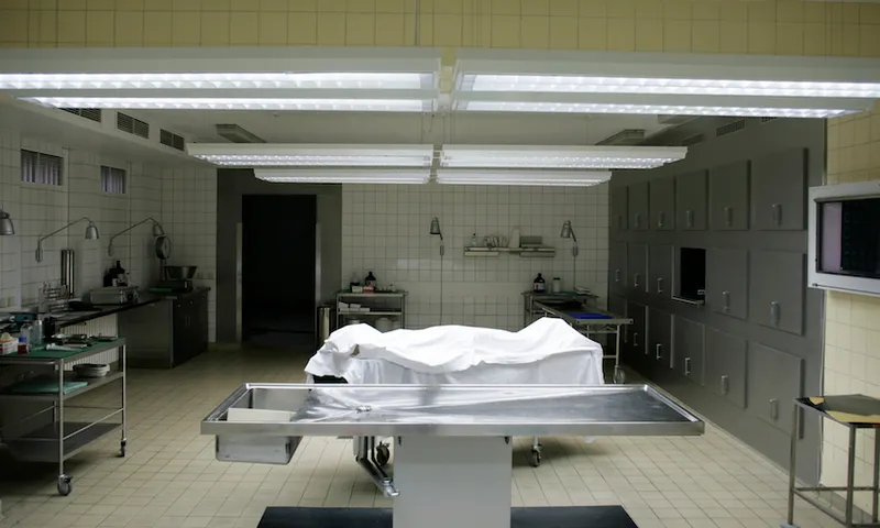 Pathology department in a hospital