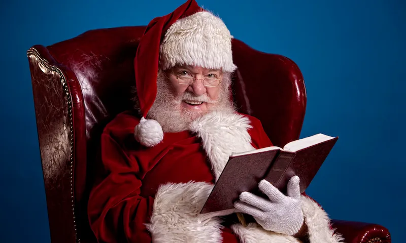 Pictures of Real Santa Claus Story Time