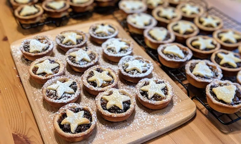 Finished pies