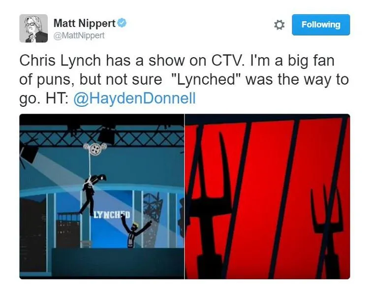 Chris Lynch tweet