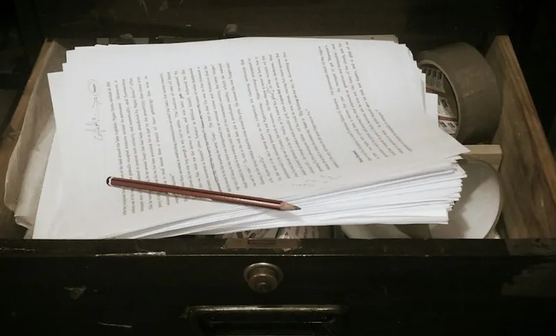 book drawer