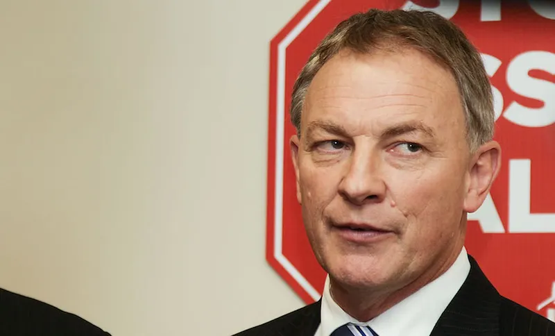 Phil Goff Makes Labour Announcement At Parliament