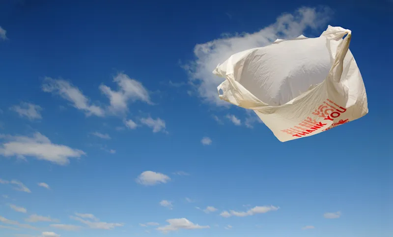 Flying Grocery Bag